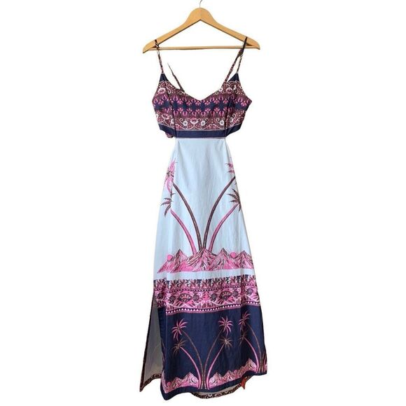 FIGUE Reese Dress in Egyptian Istanbul Ivory Size XL - Picture 4 of 12